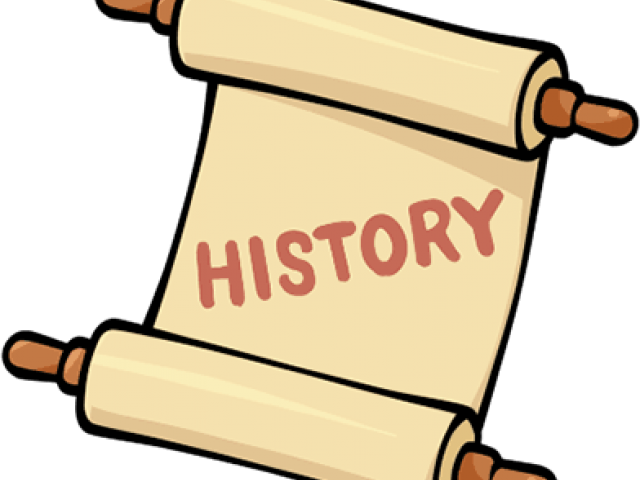 scroll clipart history