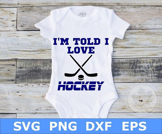hockey clipart baby