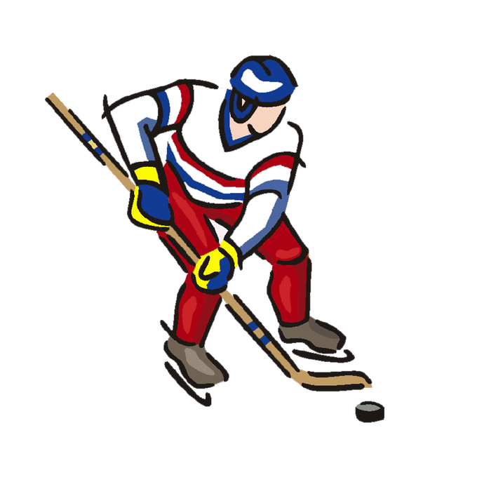 hockey clipart cartoon penguin
