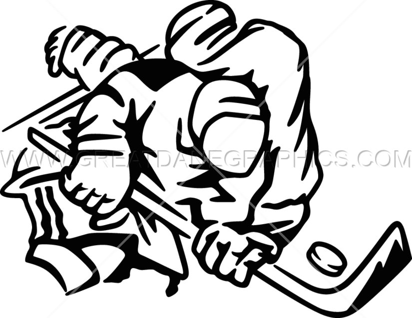 Checku production ready artwork. Hockey clipart hockey check