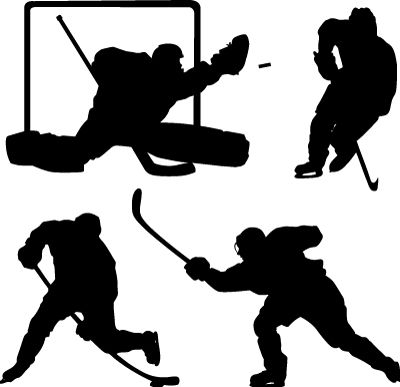hockey clipart hockey check
