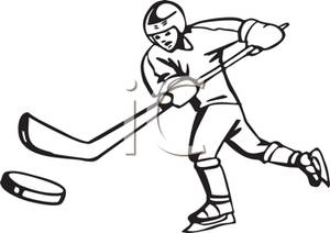 Game . Hockey clipart hockey match