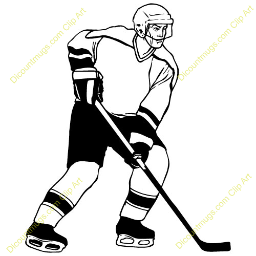 hockey clipart hockey skater