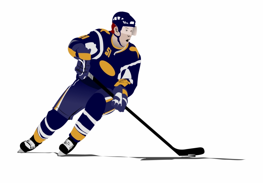 Hockey clipart hockey skater. Ice stick clip art