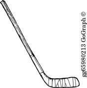 hockey clipart long stick