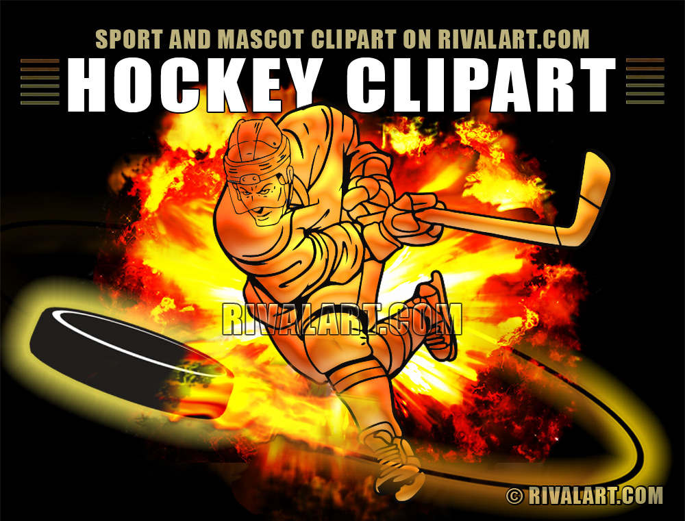hockey clipart mascot