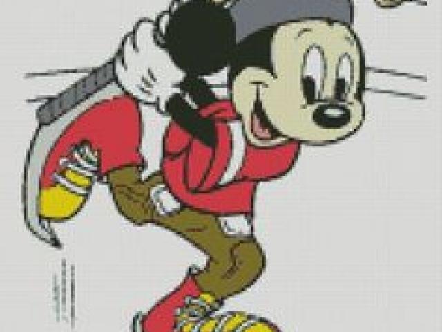 hockey clipart mickey mouse