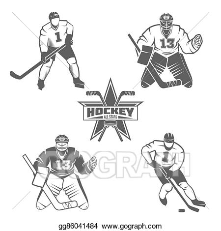 hockey clipart old school