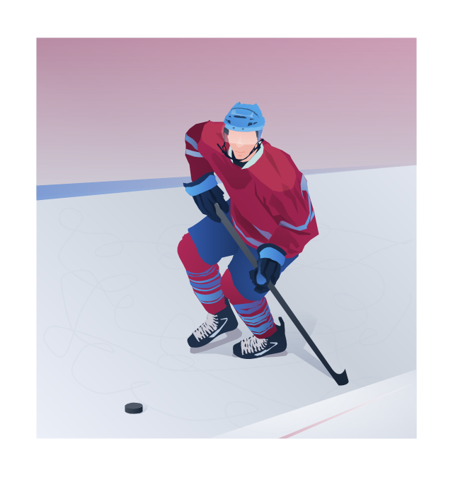 hockey clipart olympic athlete