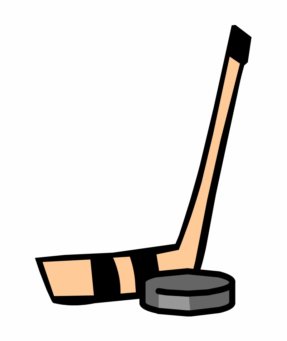 Hockey clipart small. Stick image and puck