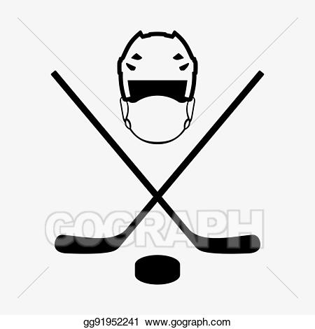 hockey clipart symbol