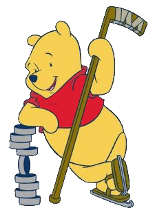 Pin on funnies stuff. Hockey clipart winnie the pooh