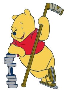 Hockey clipart winnie the pooh.  best logo images