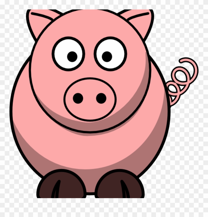 hog clipart cartoon