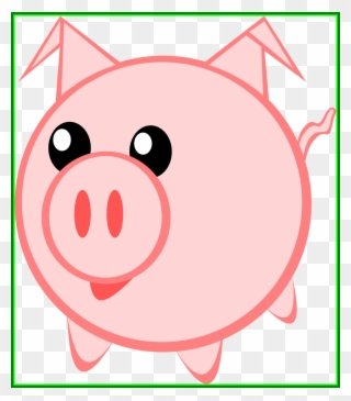 hog clipart cute pig