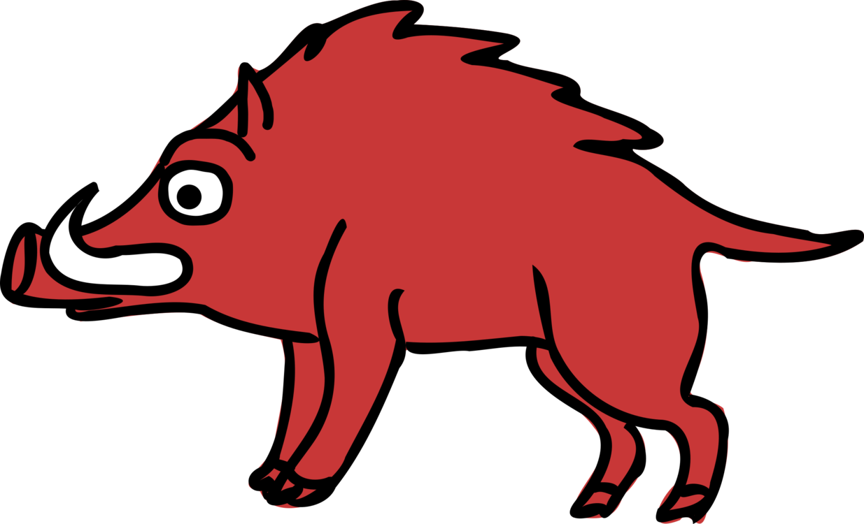 hog clipart feral pig