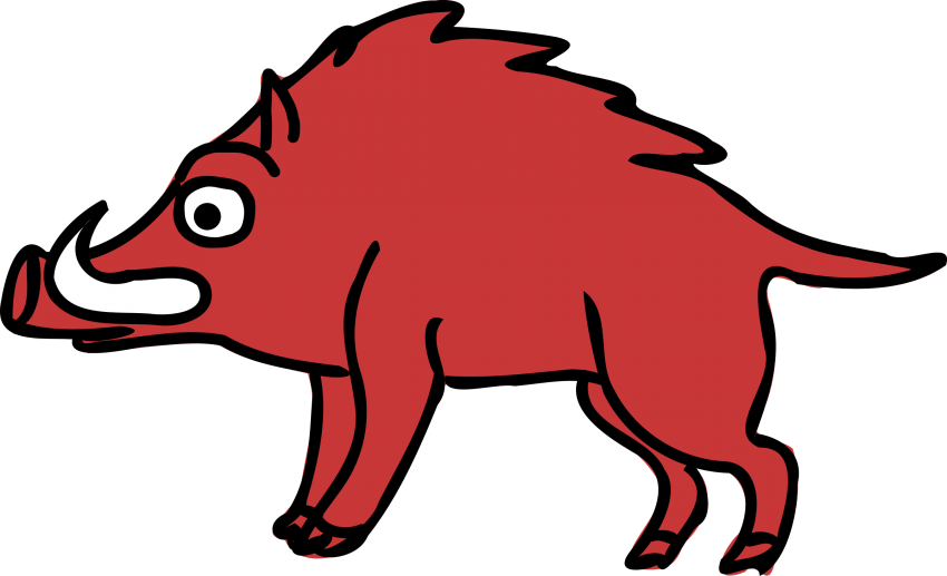 hog clipart old pig