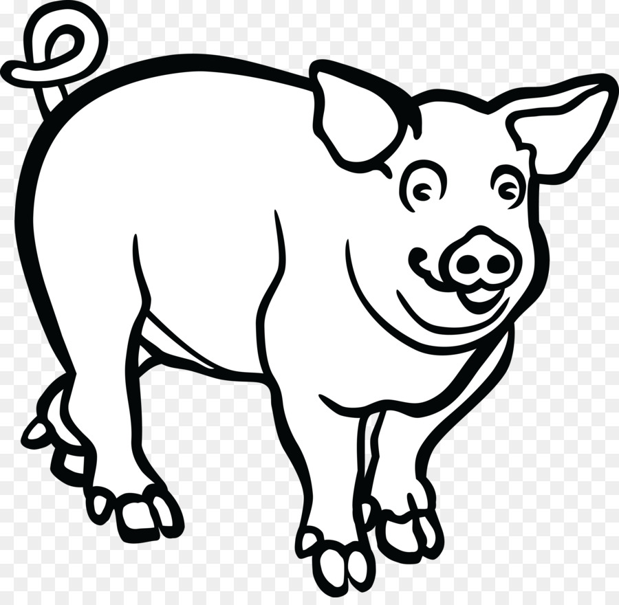 hog clipart pet pig