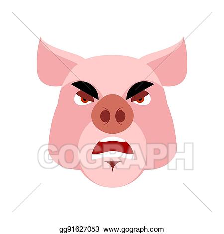 hog clipart real pig