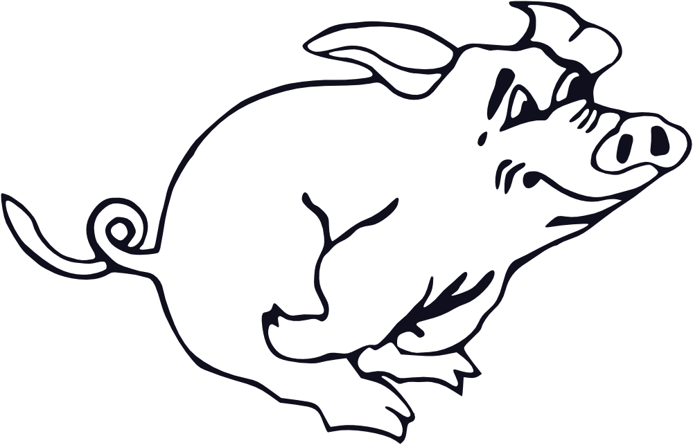 hog clipart swine