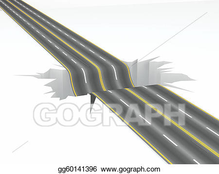 hole clipart road