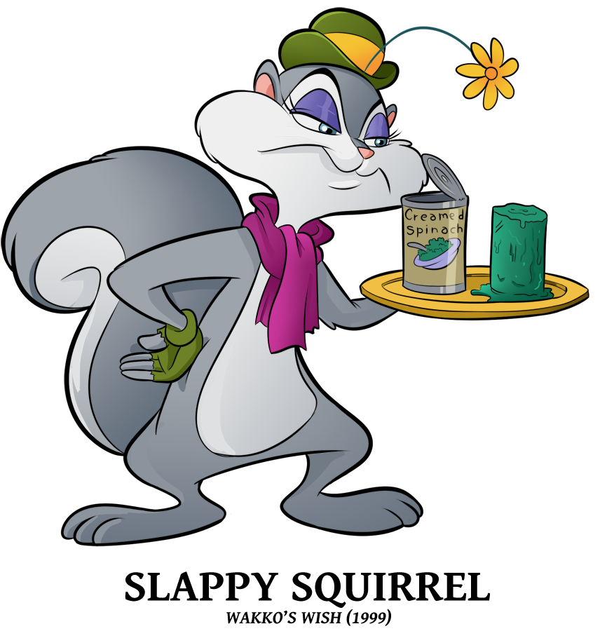 Winter special slappy by. Hole clipart squirrel