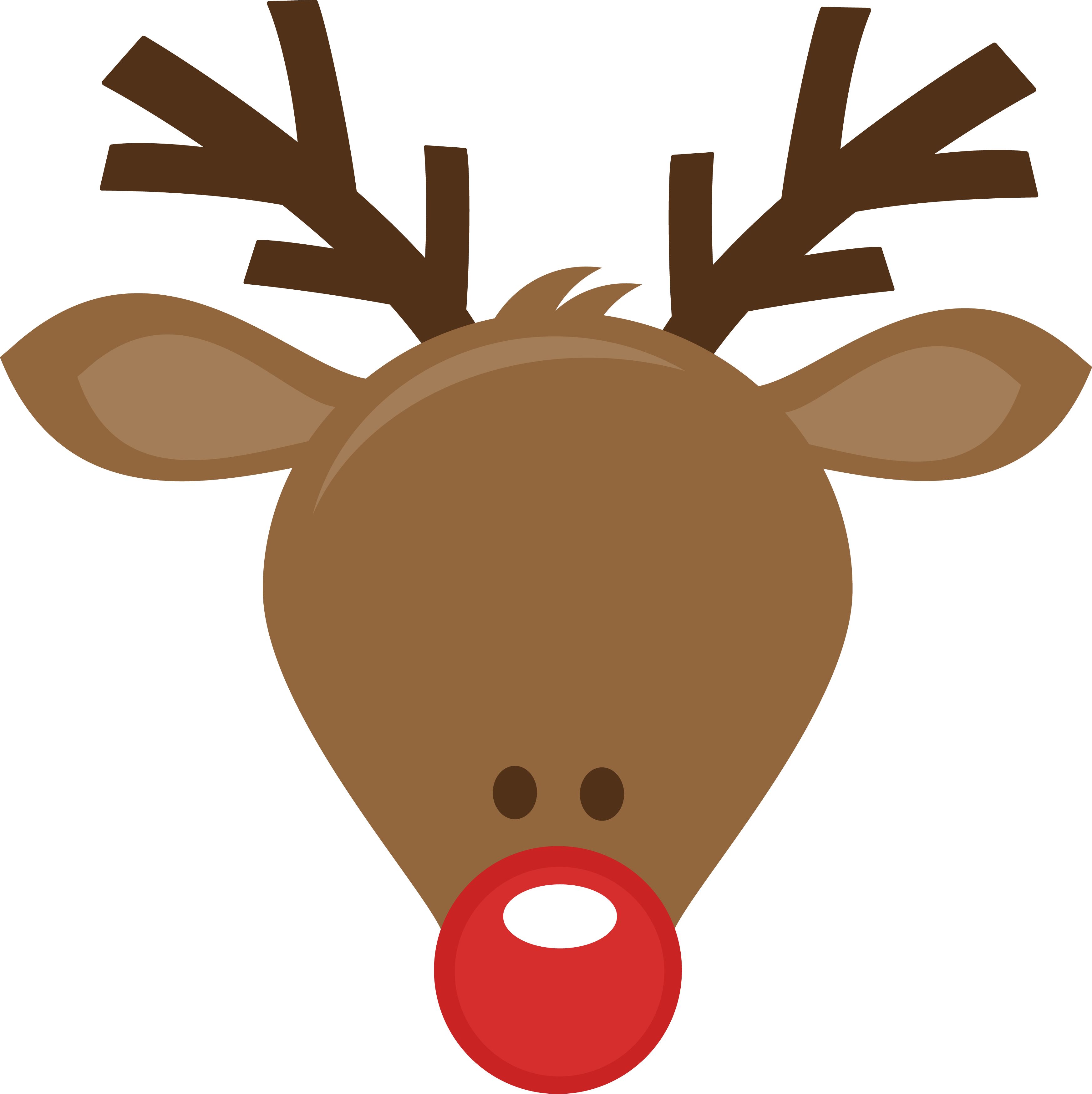 holiday clipart moose