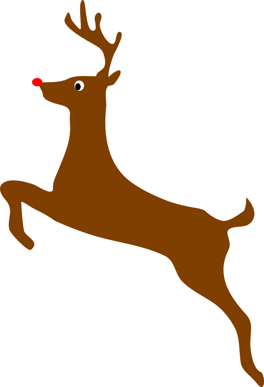 holiday clipart reindeer
