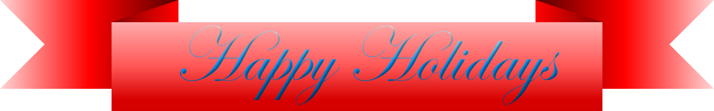 Holidays clipart happy. Ribbon big image png