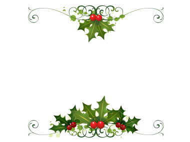 holly clipart accent