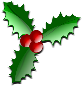 holly clipart design