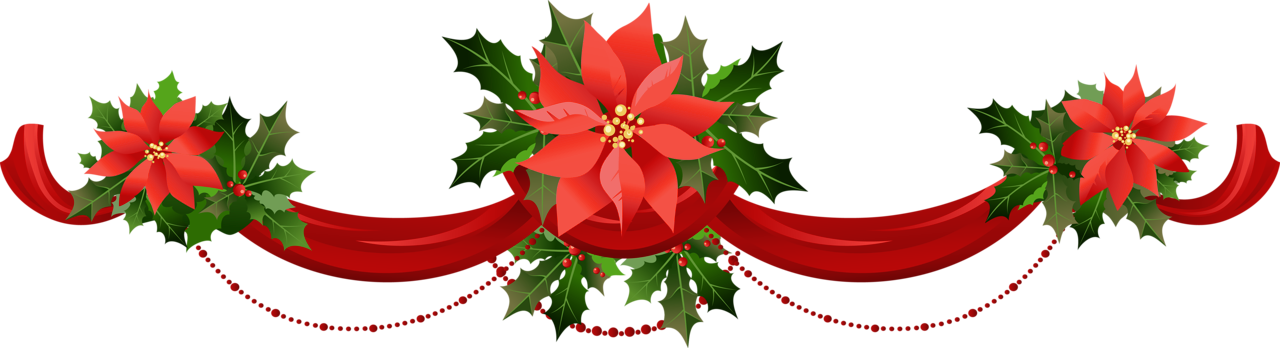 holly clipart garland