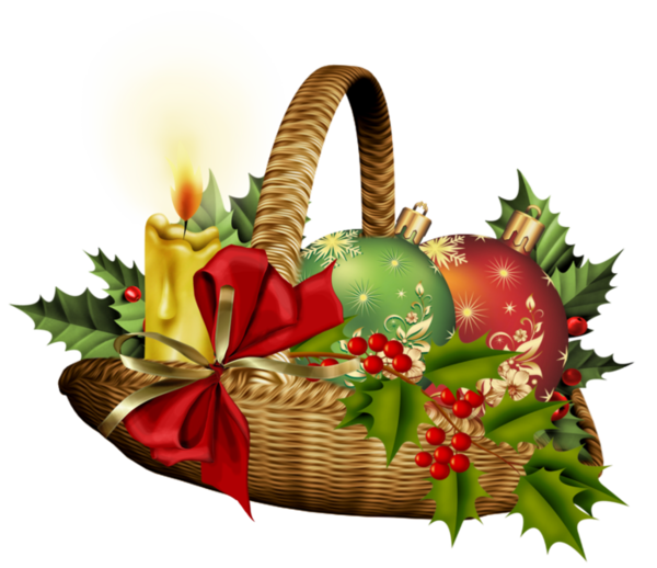 holly clipart hampers