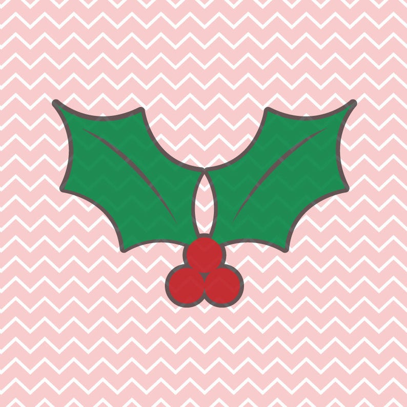 holly clipart printable