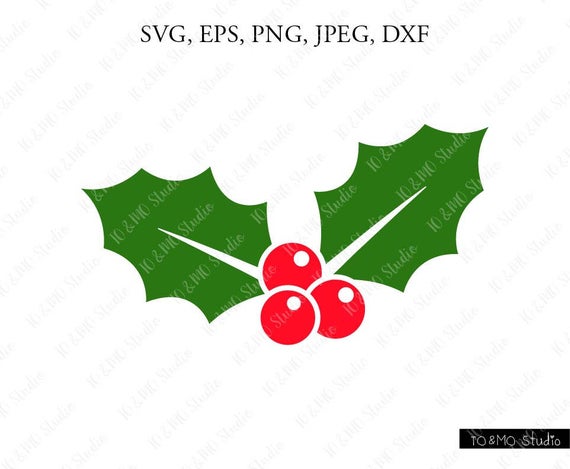 holly clipart svg