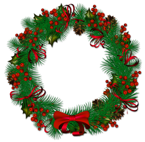 Holly clipart wreaths, Holly wreaths Transparent FREE for download on ...