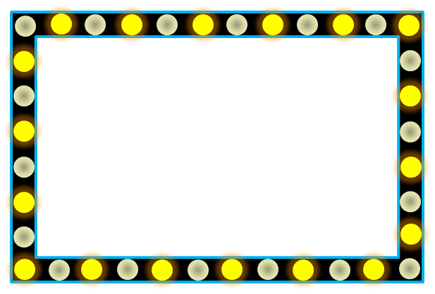 hollywood clipart boarder