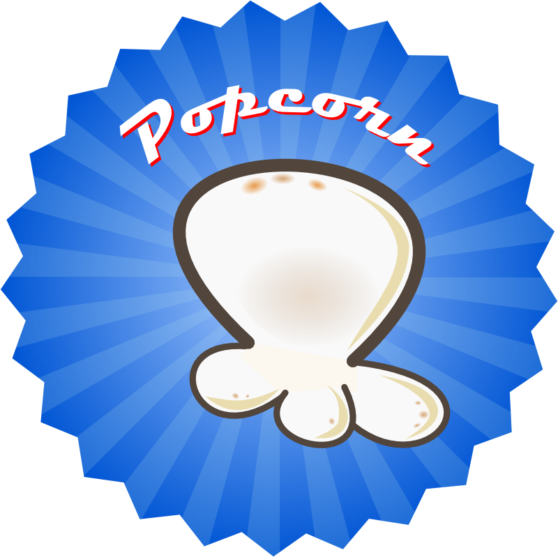 Popcorn by hollywood rocks. Lighting clipart bollywood