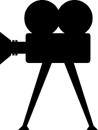 hollywood clipart old fashioned movie camera