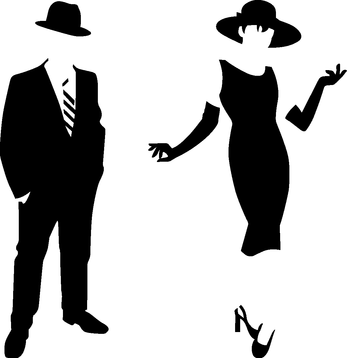 Hollywood clipart silhouette. Sign at getdrawings com
