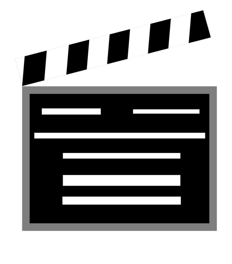 Hollywood clipart transparent. Picture free movie 