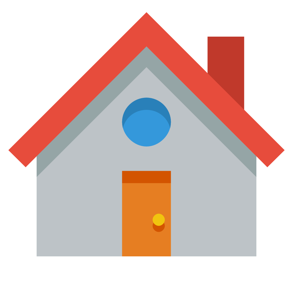 home clipart flat