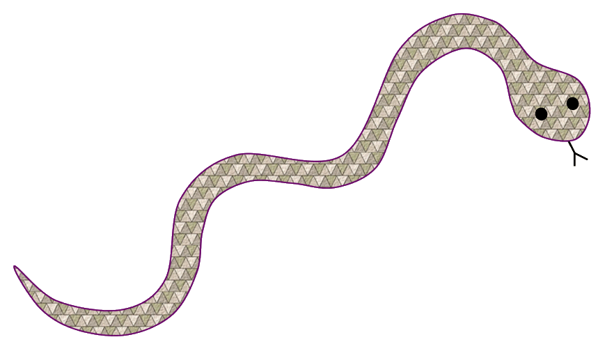 home clipart snake