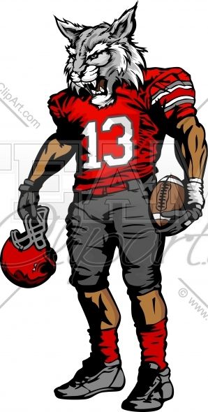 homecoming clipart nfl football player