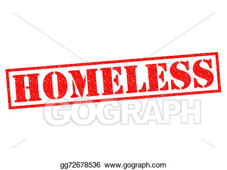 homeless clipart hardship