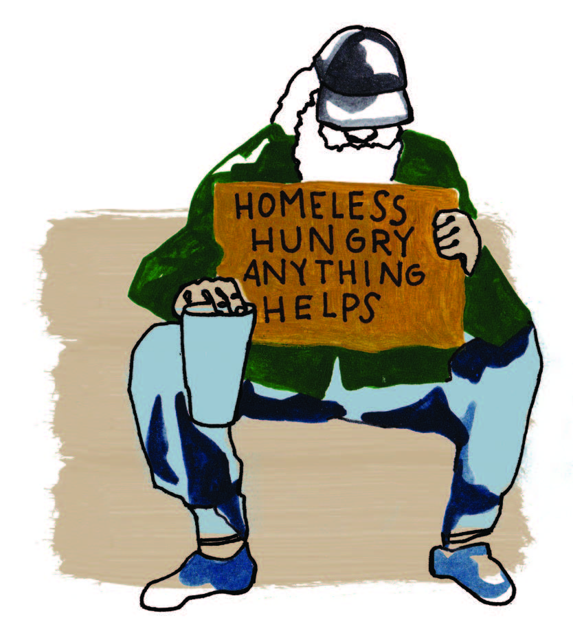 homeless clipart indigent