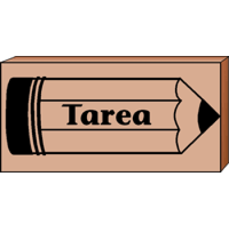 Homework clipart homework spanish. Teachers stamp tarea 
