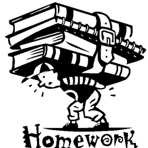 homework clipart lot