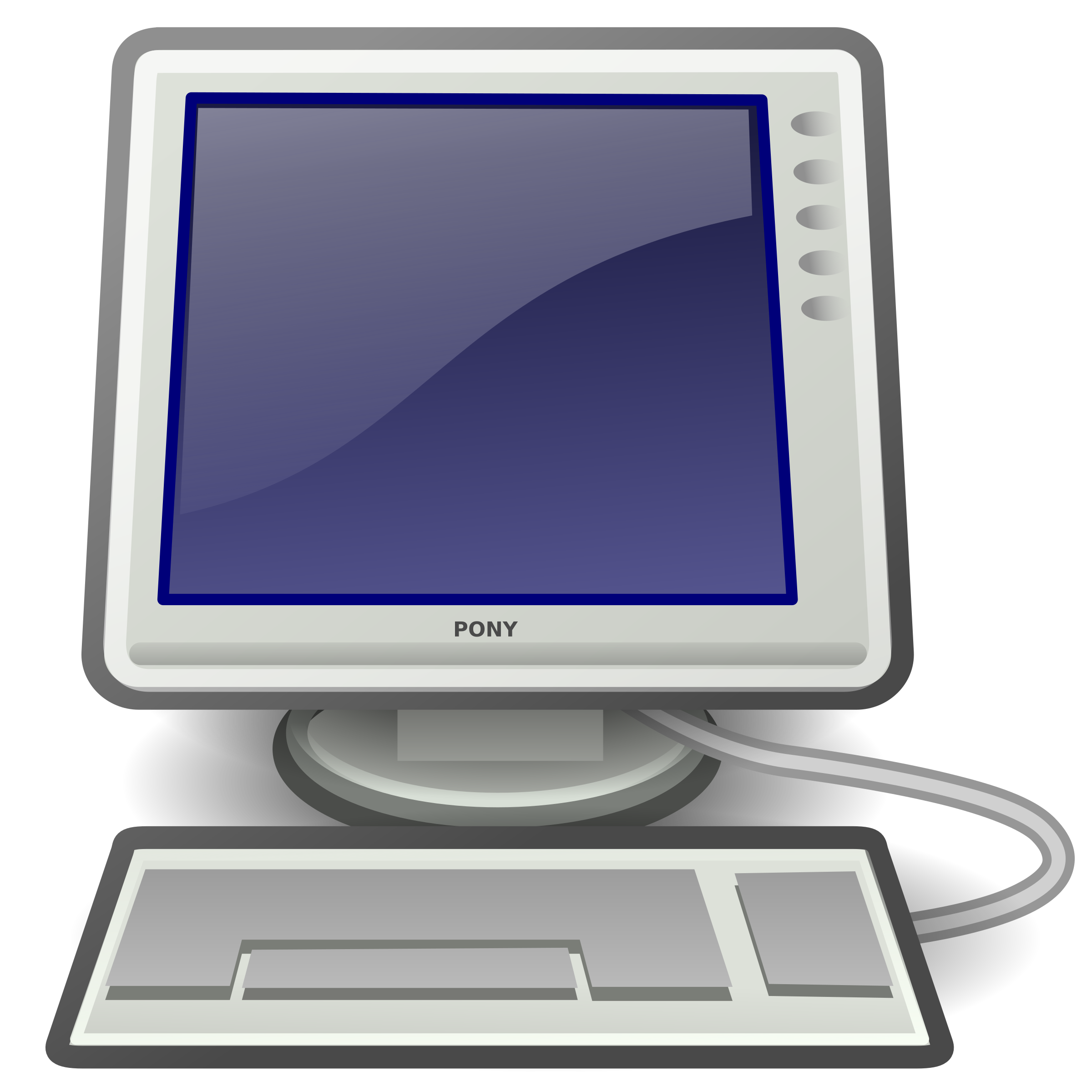 homework clipart monitor
