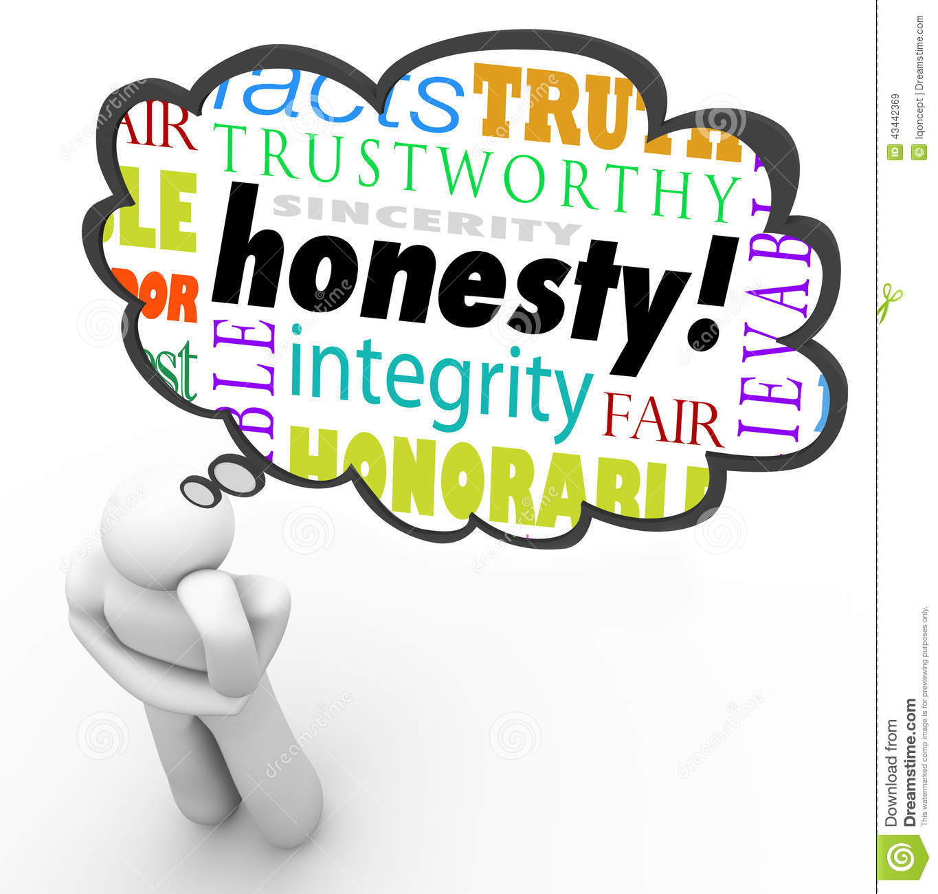 honest clipart personal integrity